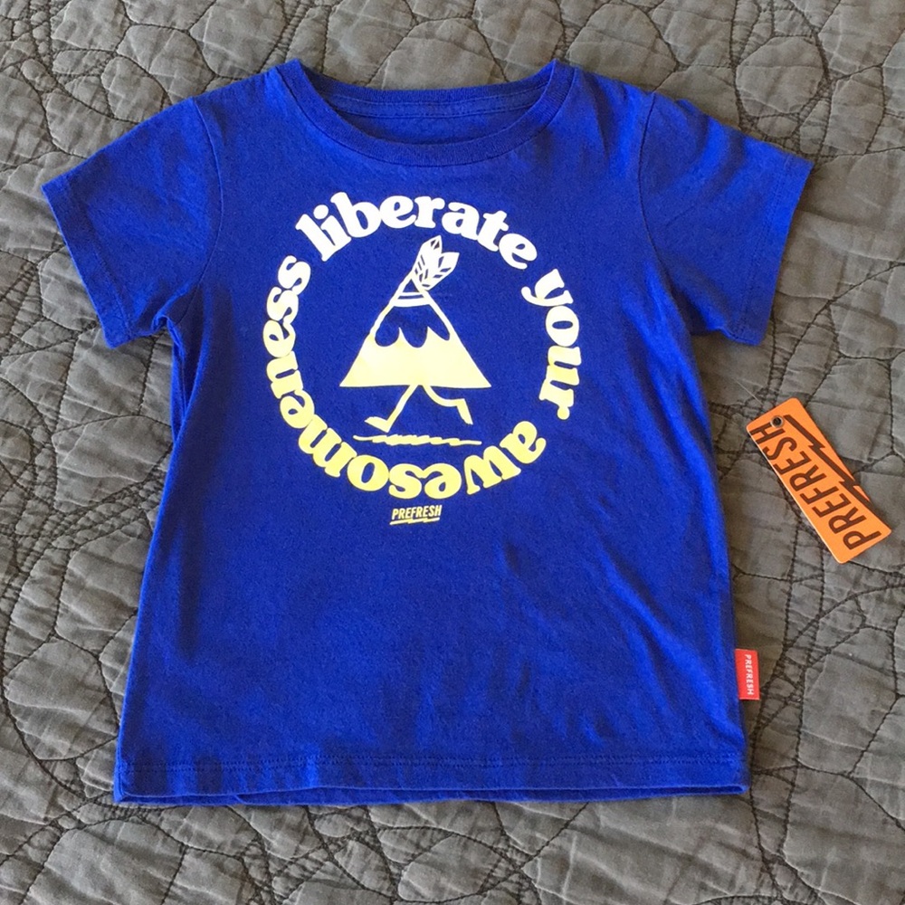 NWT Prefresh Liberate Your Awesome T-Shirt size 3T